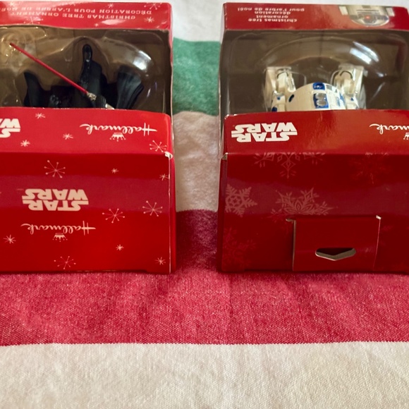 TWO Hallmark STAR WARS ornaments "Darth Vader" & "R2-D2"~ original sealed pkg. - Picture 4 of 4